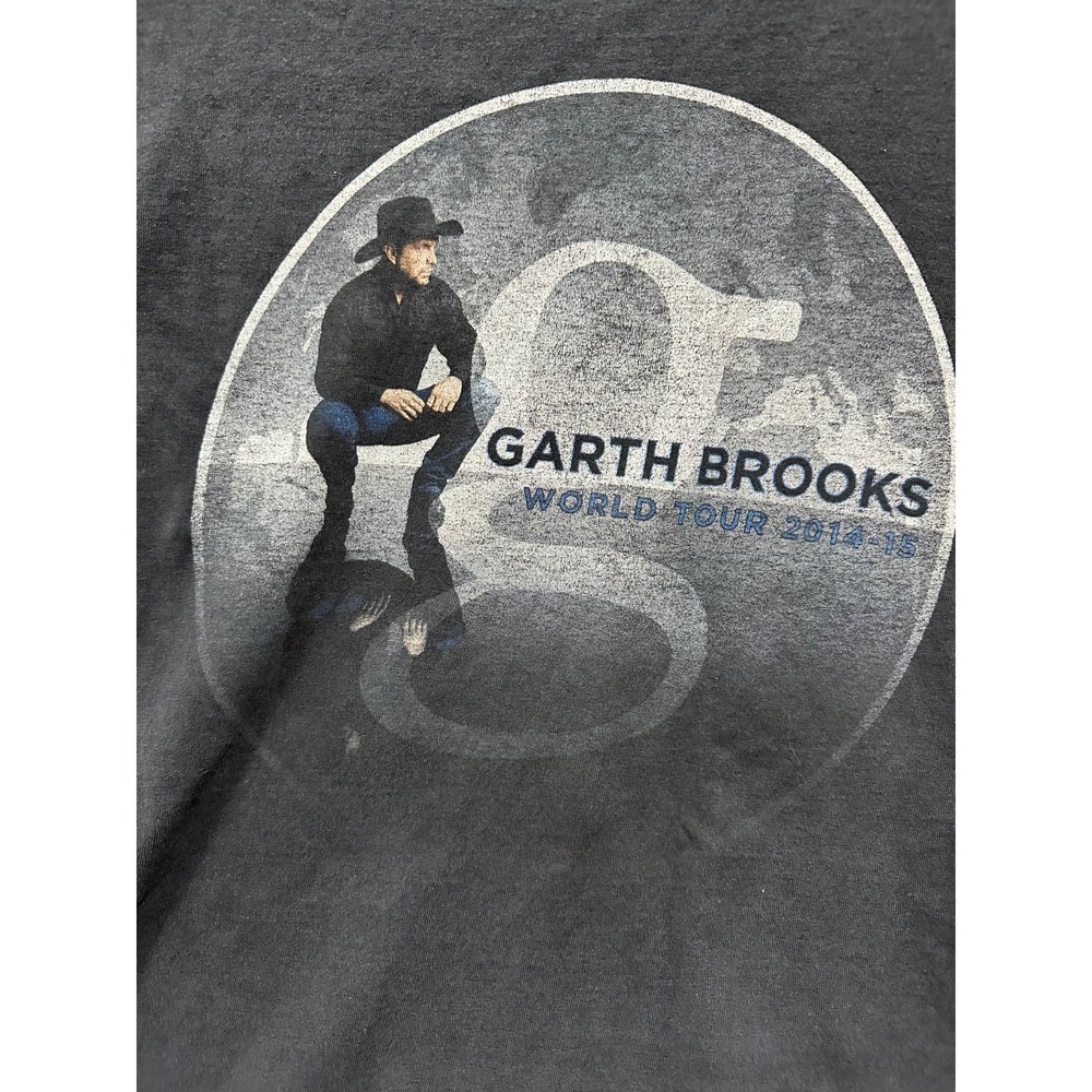 Garth Brooks World Tour 2014-15 T-Shirt Black‎ L